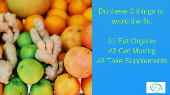 do 3 things to avoid the flu