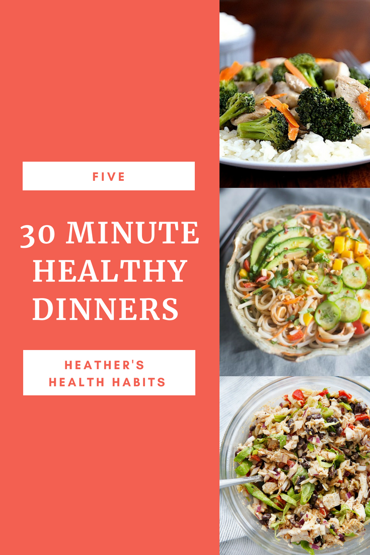 30 minute healthy dinner recipes