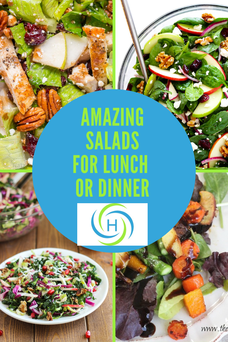 images of salads for lunch or dinner