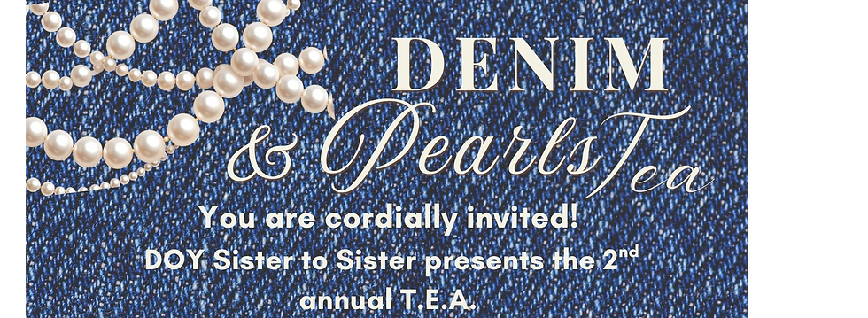 Denim & Pearls T.E.A.