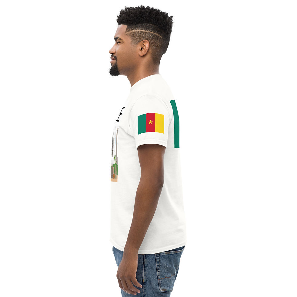 Miniature : T-shirt camerounais/Cameroonian t-shirt