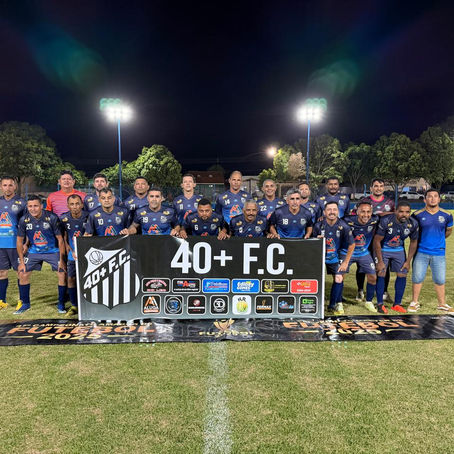 Invencíveis! A Máquina 40+FC Domina e Escreve Seu Nome na História #futebol40+FC