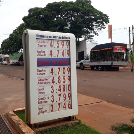 Cadê o desconto da gasolina?