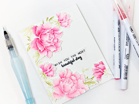 Coloring with Zig markers