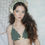Thumbnail: Seafoam Dew Drop Artisan Headpiece