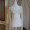 Thumbnail: Water Nymph Vintage 1970s White Satin Bra (36B)