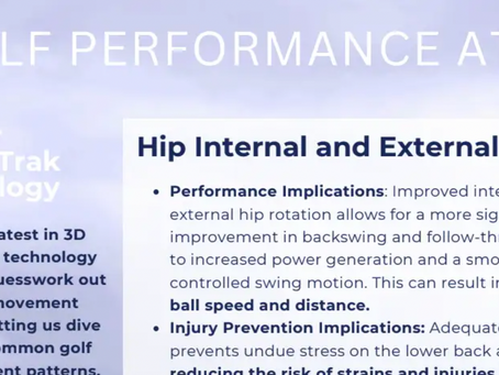 Golf Performance AT&T