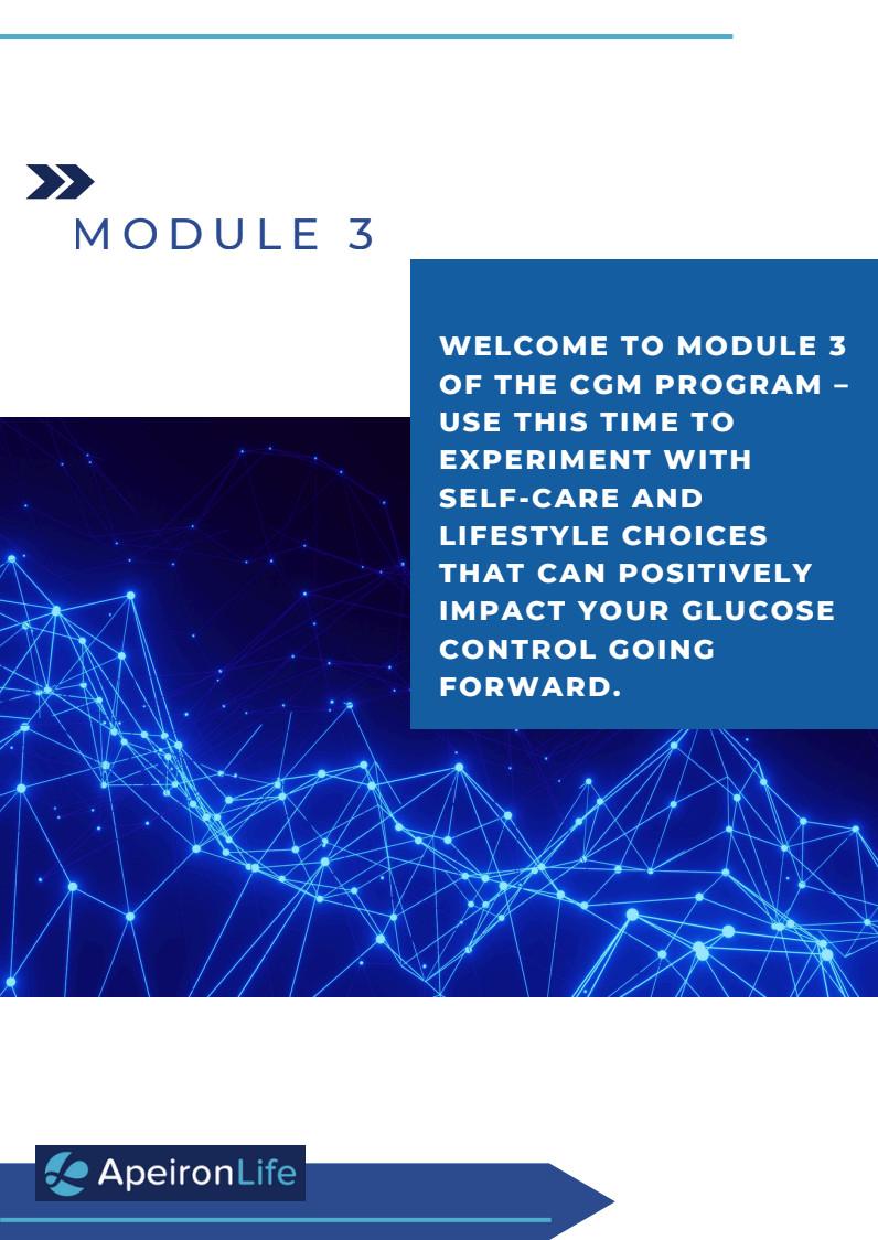 Continuous Glucose Monitoring (CGM) Module 3