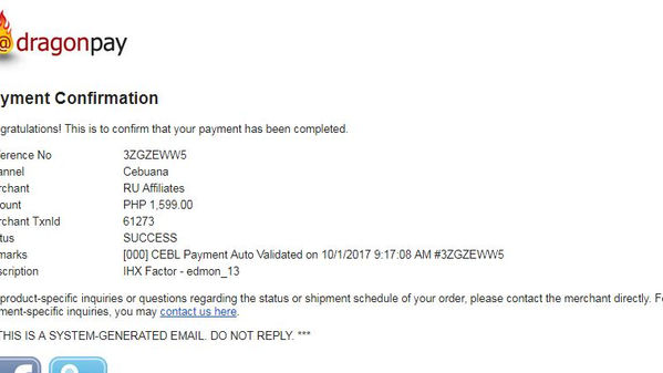 Paano mag Send ng Payment sa RU Affiliates Gamit ng Dragon Pay