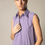 Thumbnail: Italian Cotton Purple Sleeveless Shirt