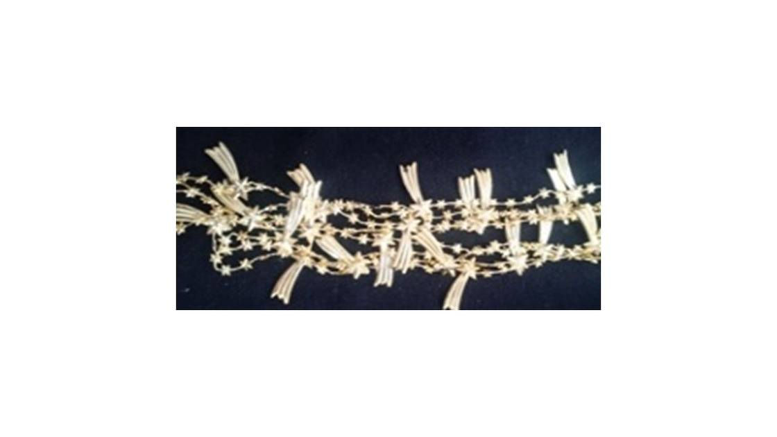 DN GUIRLANDE FANTAISIE 2.7M ETOILES ETOILES FILANTES DOREES