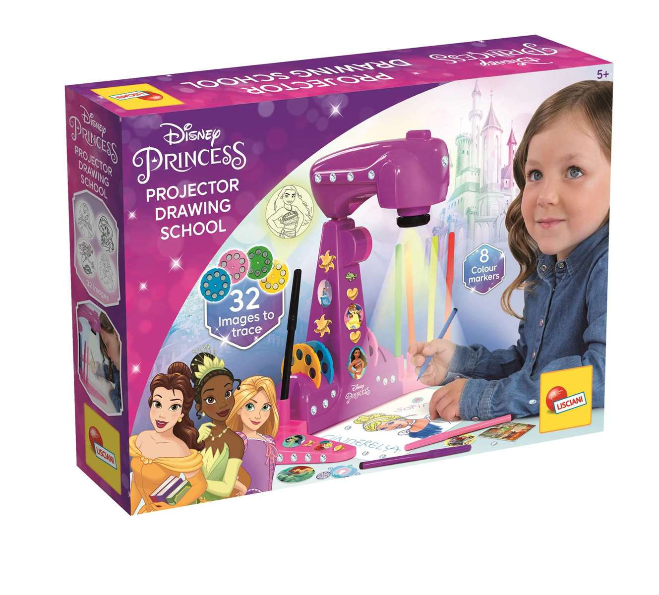 JEU PROJECTEUR A DESSIN LED PRINCESSES DISNEY GB