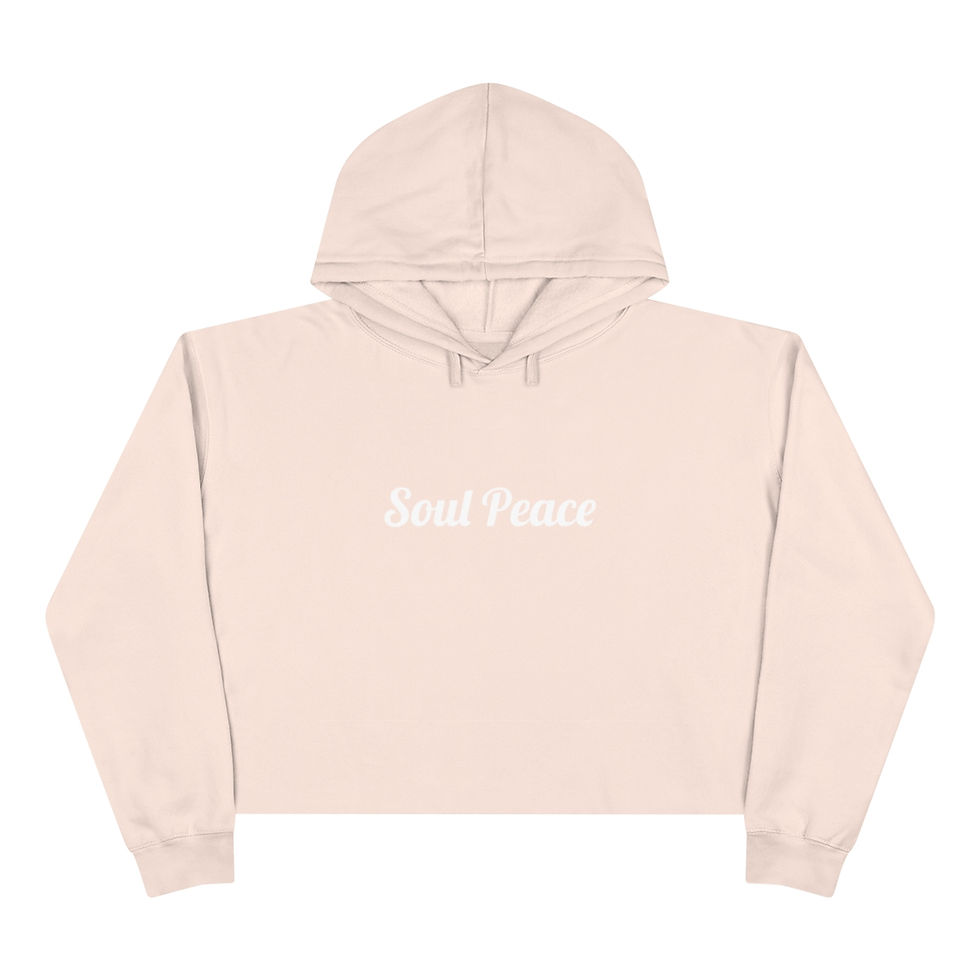 Thumbnail: "Soul Peace" Crop Hoodie