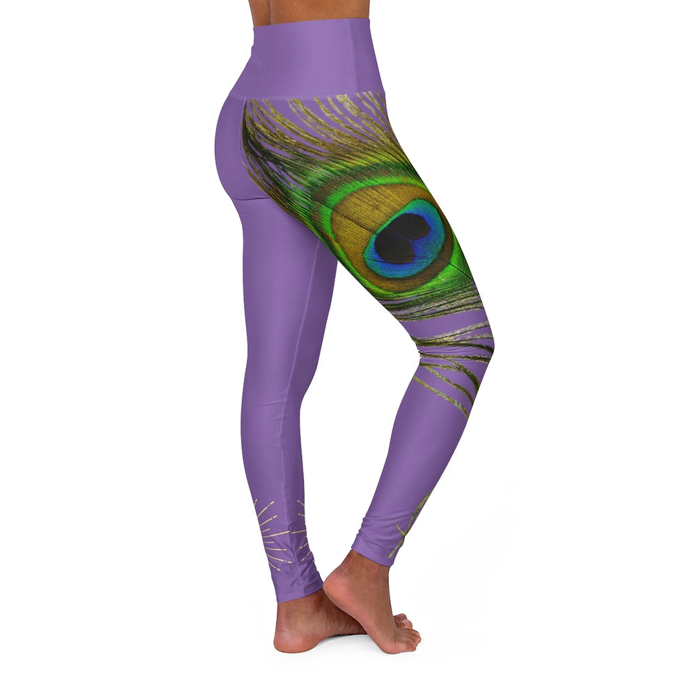 Thumbnail: Peacock Pretty Leggings