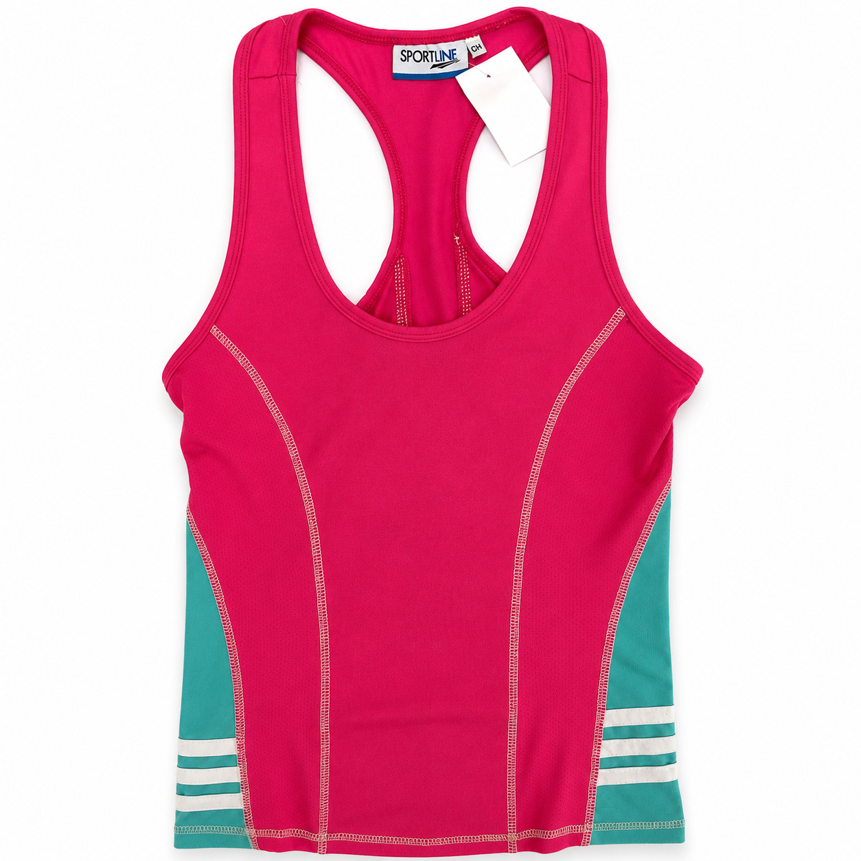 Sportline Tank Deportivo Rosa Fucsia Talla S