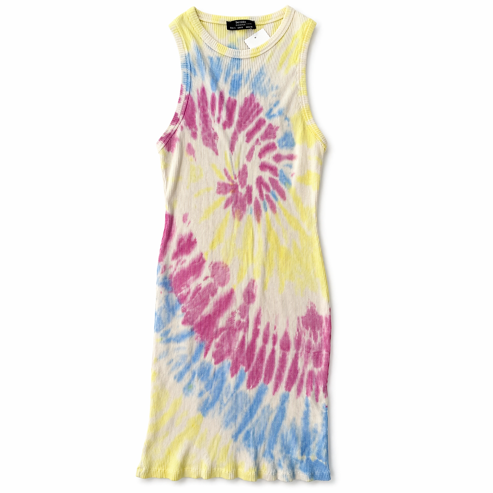 Miniatura: Vestido Midi Tie Dye Bershka S