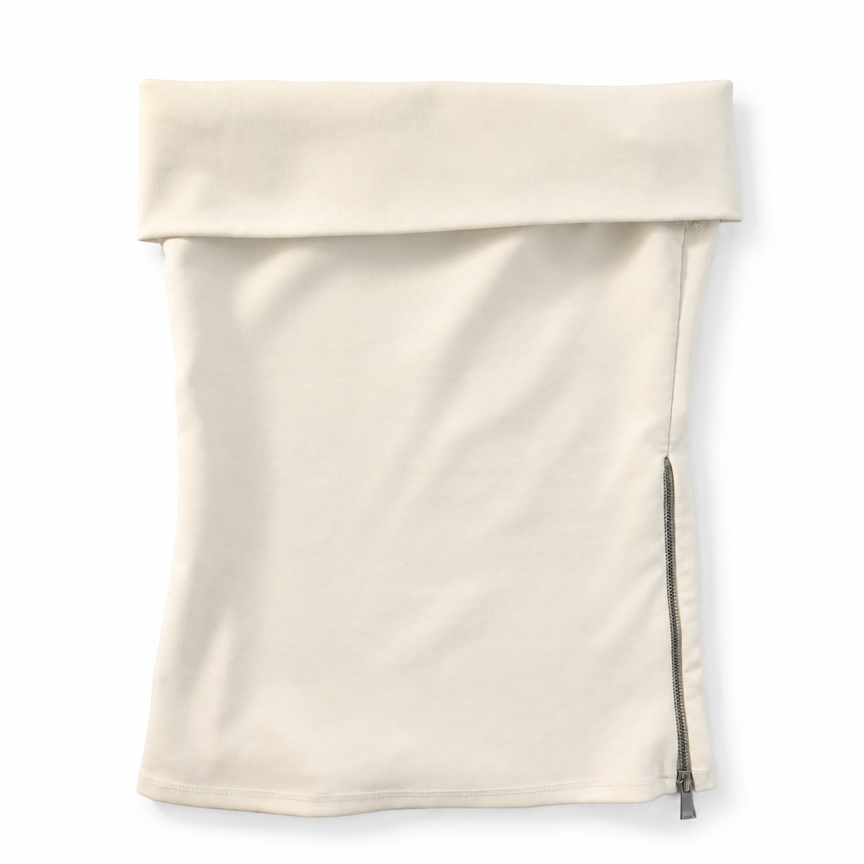 Top Tubo Blanco Hueso 24 Zara
