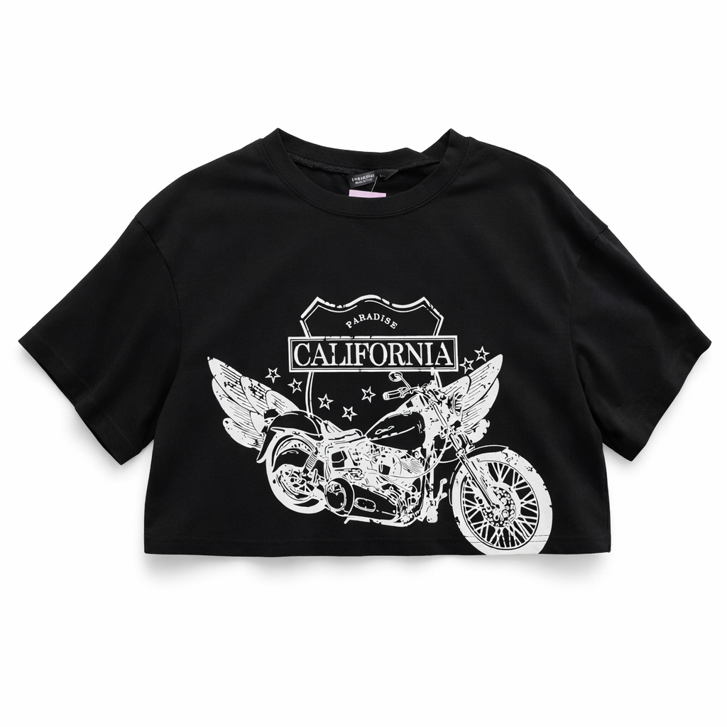 Croptop Negro | Talla G