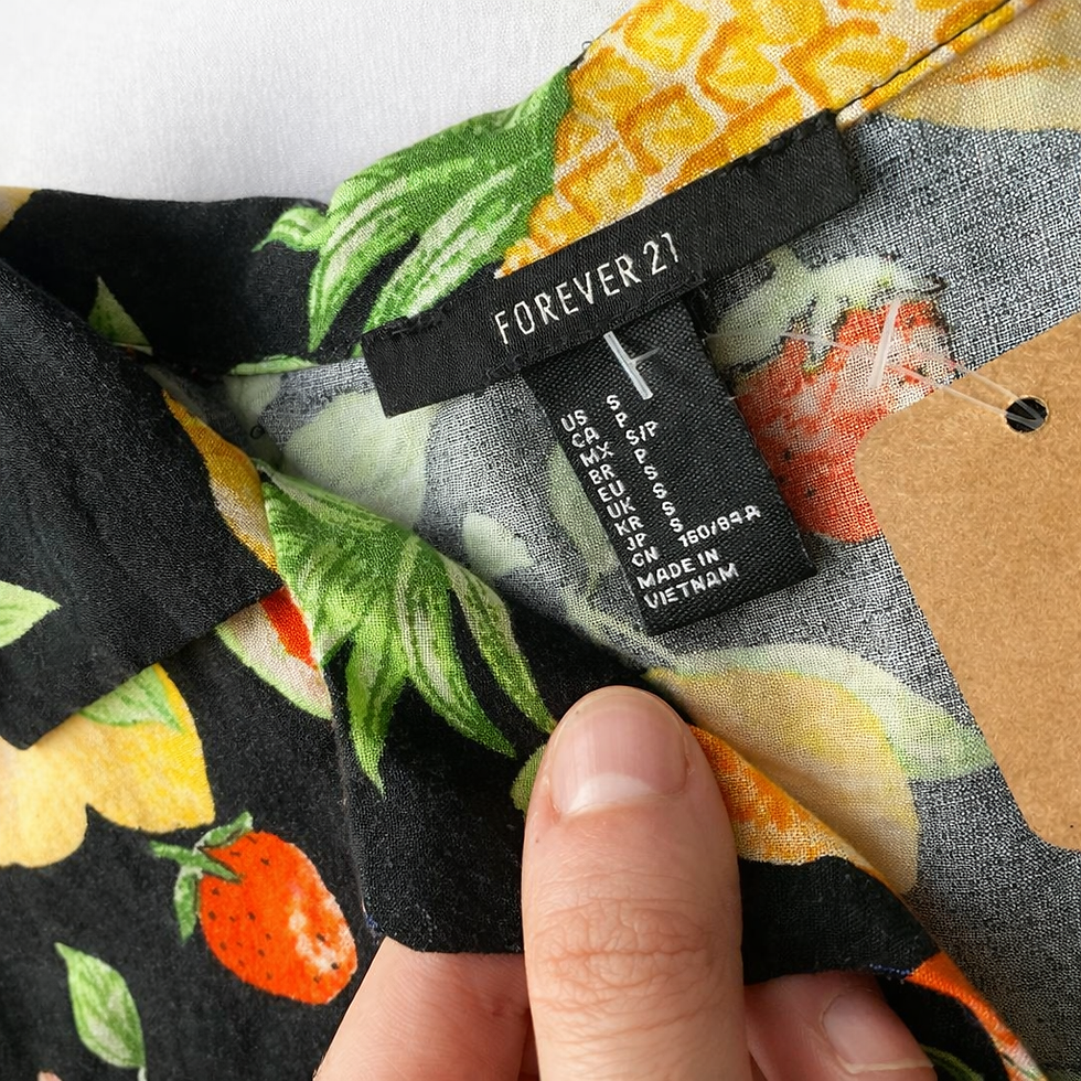 Miniatura: Camisa Manga Corta Forever21 | Talla S