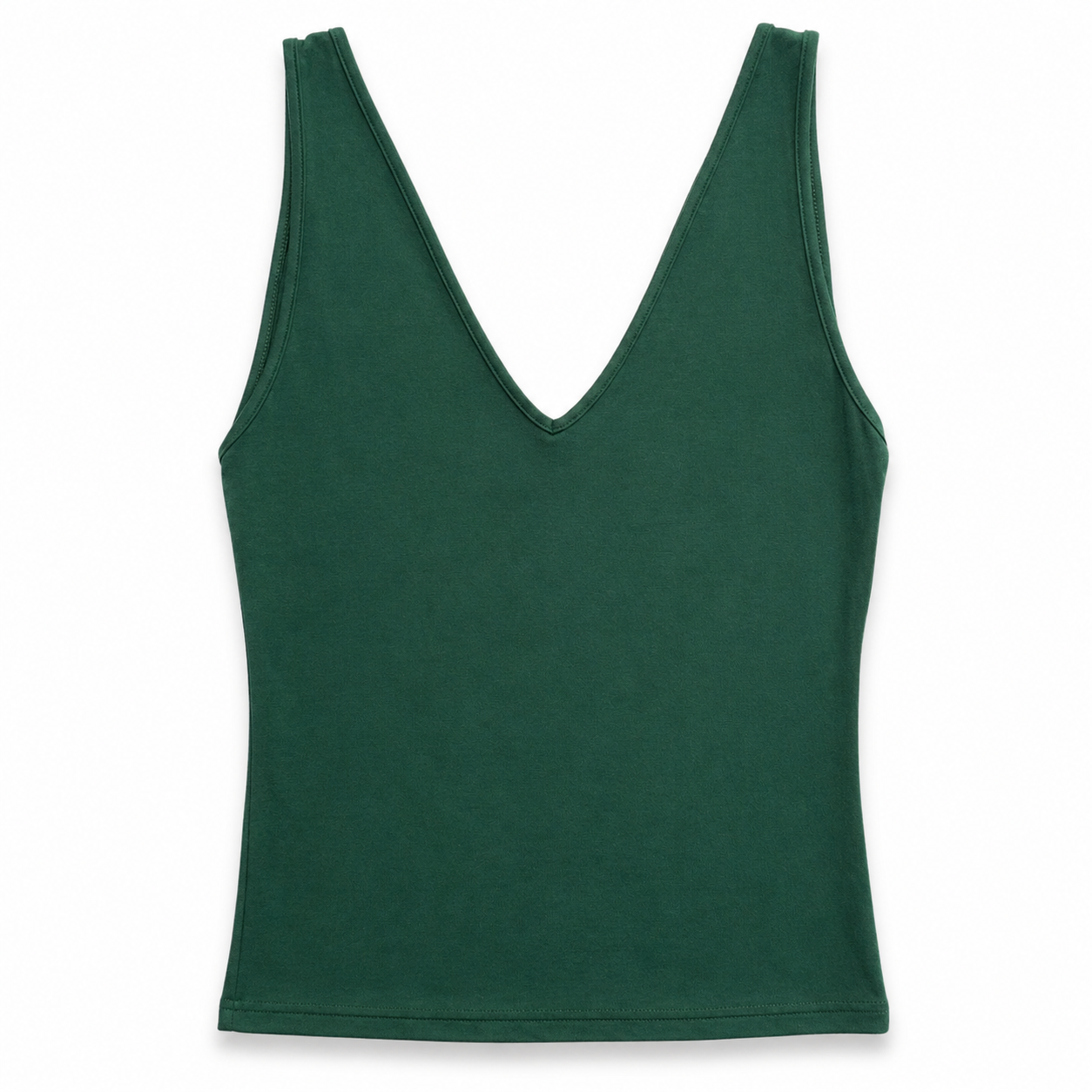 Top Verde Escote V Shein M