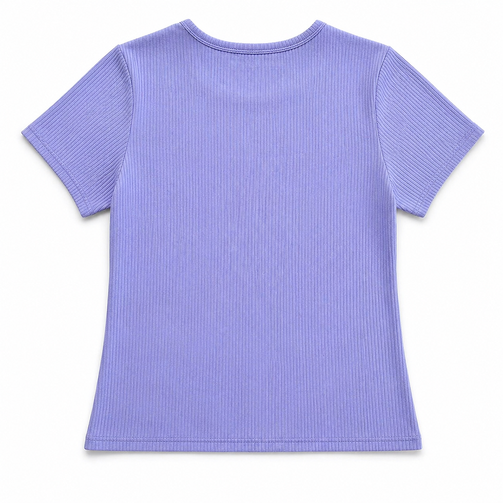 Miniatura: Playera Acanalada Lila M Juicy Couture