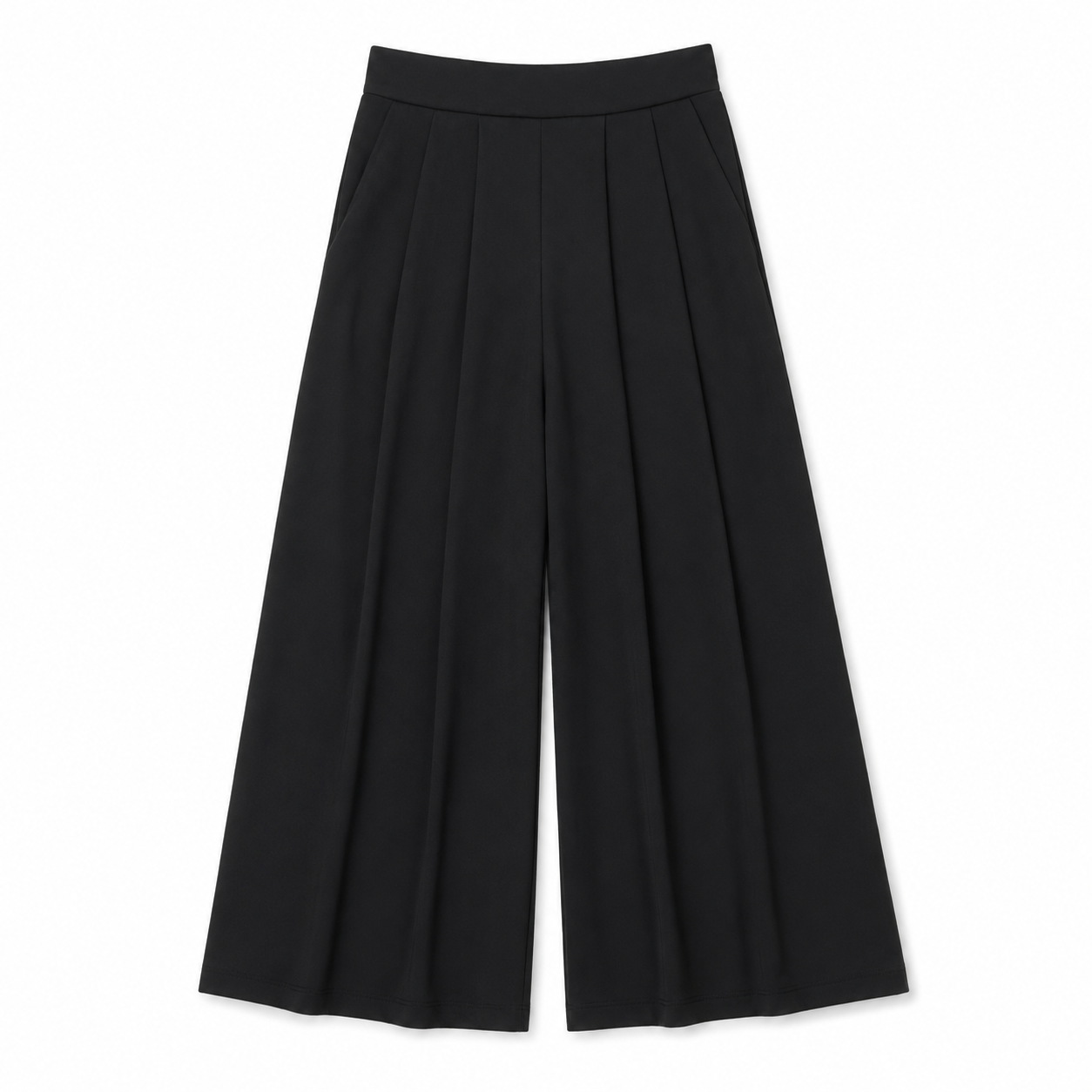 Pantalón Palazzo Negro Talla XS Shein