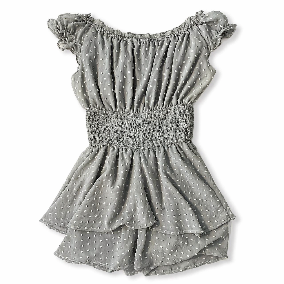 Miniatura: Vestido Corto Gris S