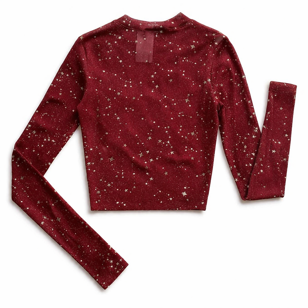 Miniatura: Croptop Mesh Vertiche | Talla S
