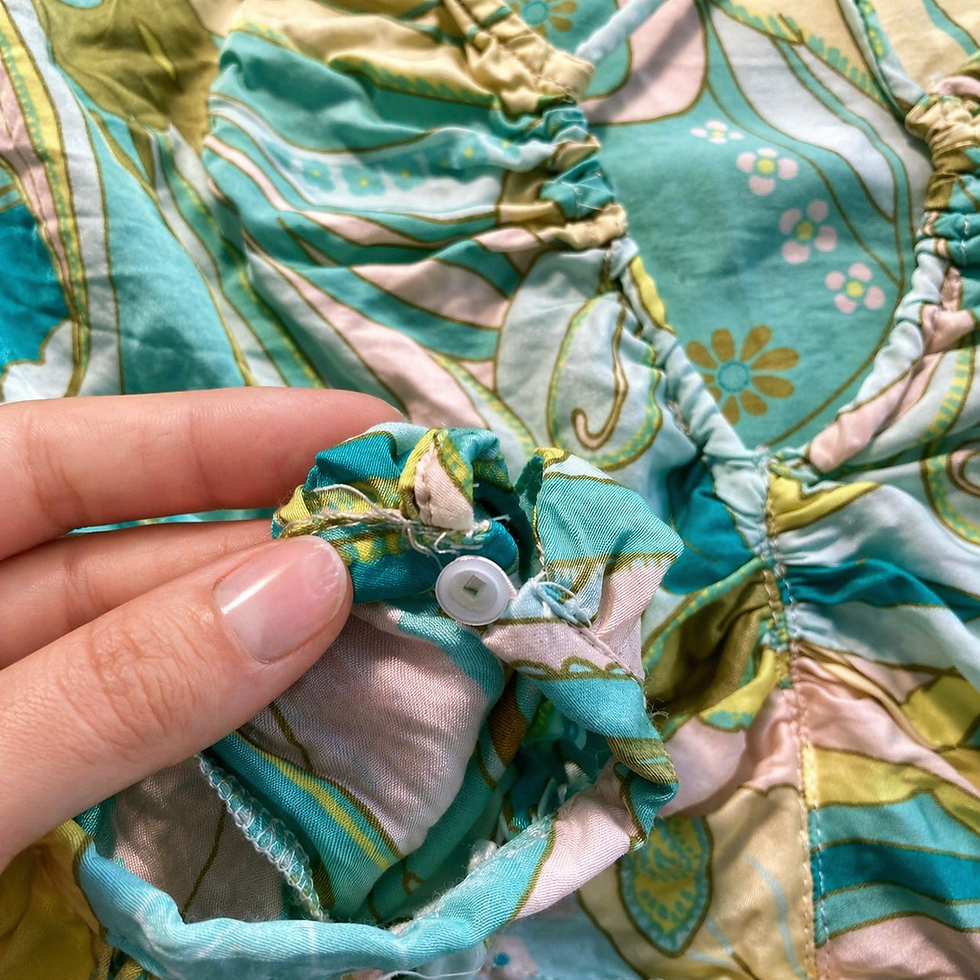 Miniatura: Zara Croptop Estampado Esmeralda Talla 28