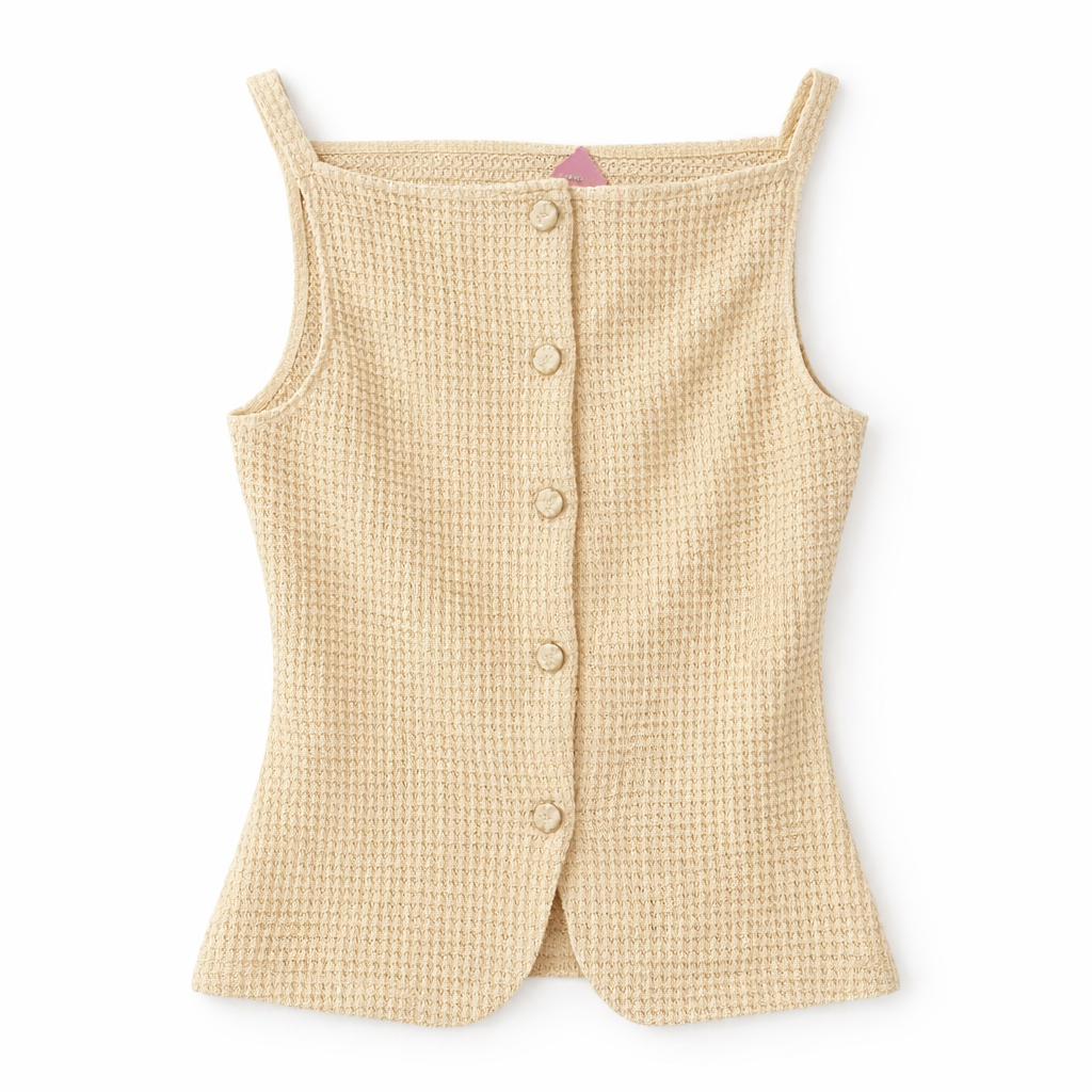 Top Tejido Sin Mangas | Talla XS