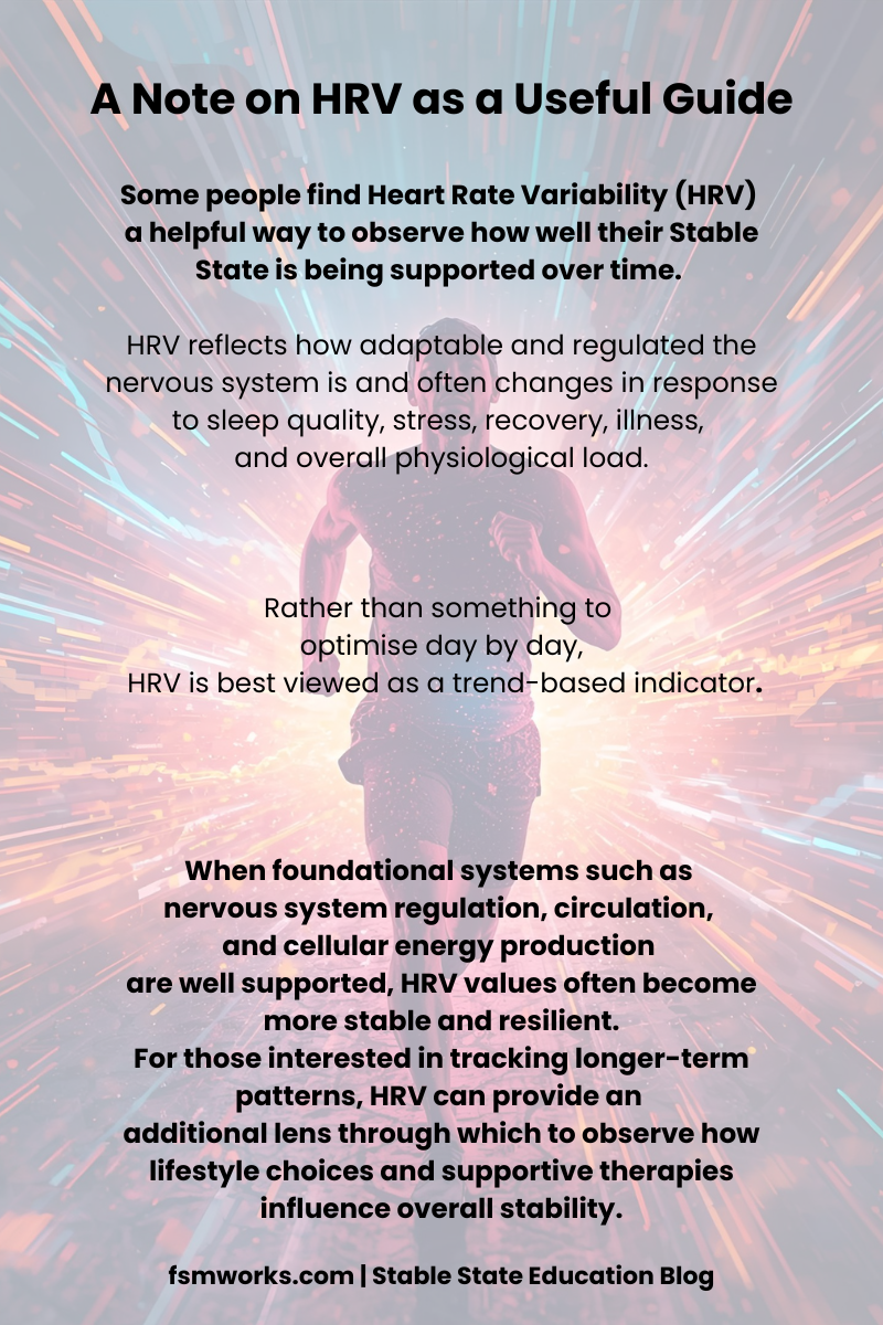 #StableState #FSM #PEMF #SystemsHealth #ClinicalEducation #hrv