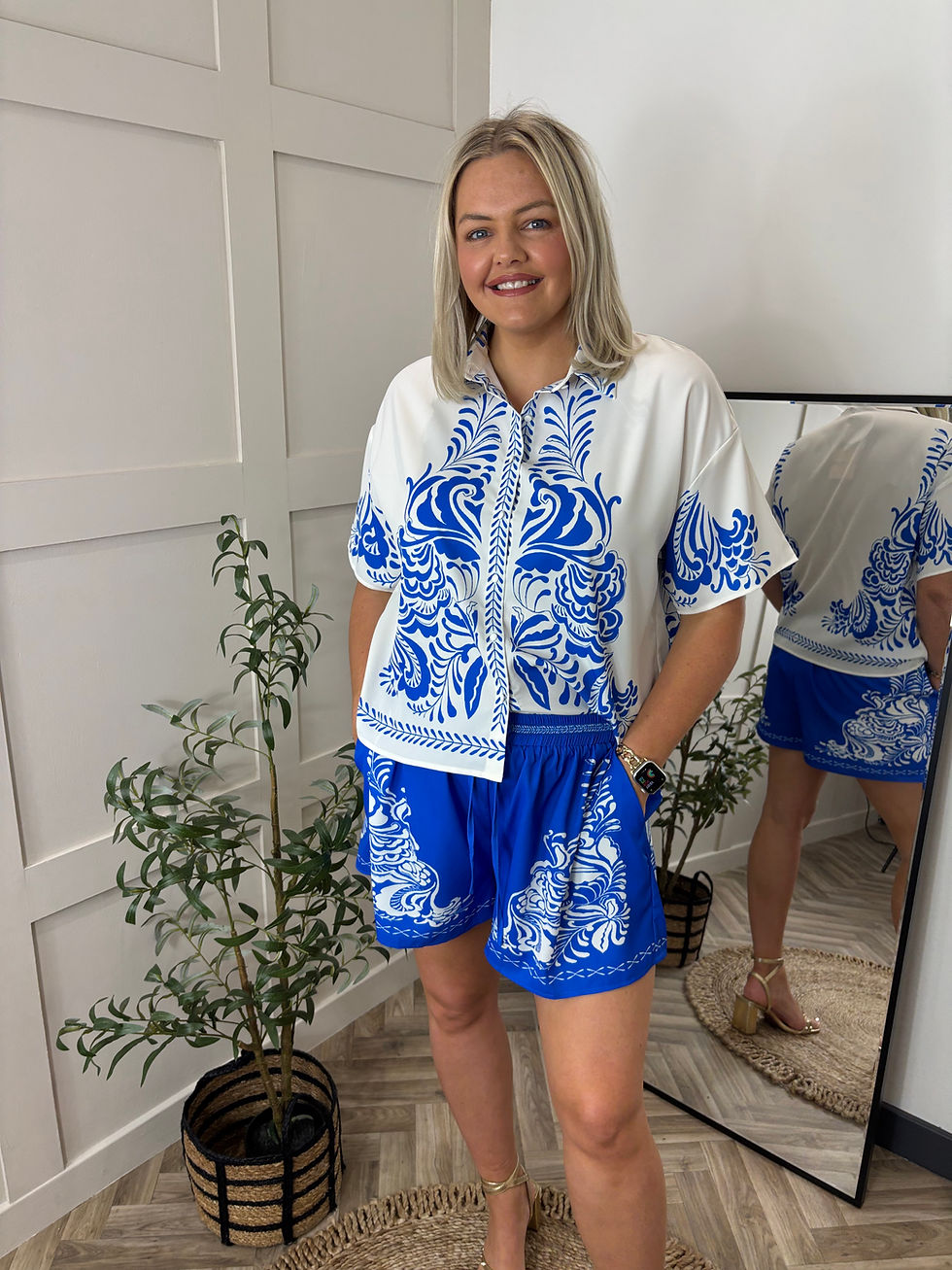 Thumbnail: Kia cobalt printed shorts