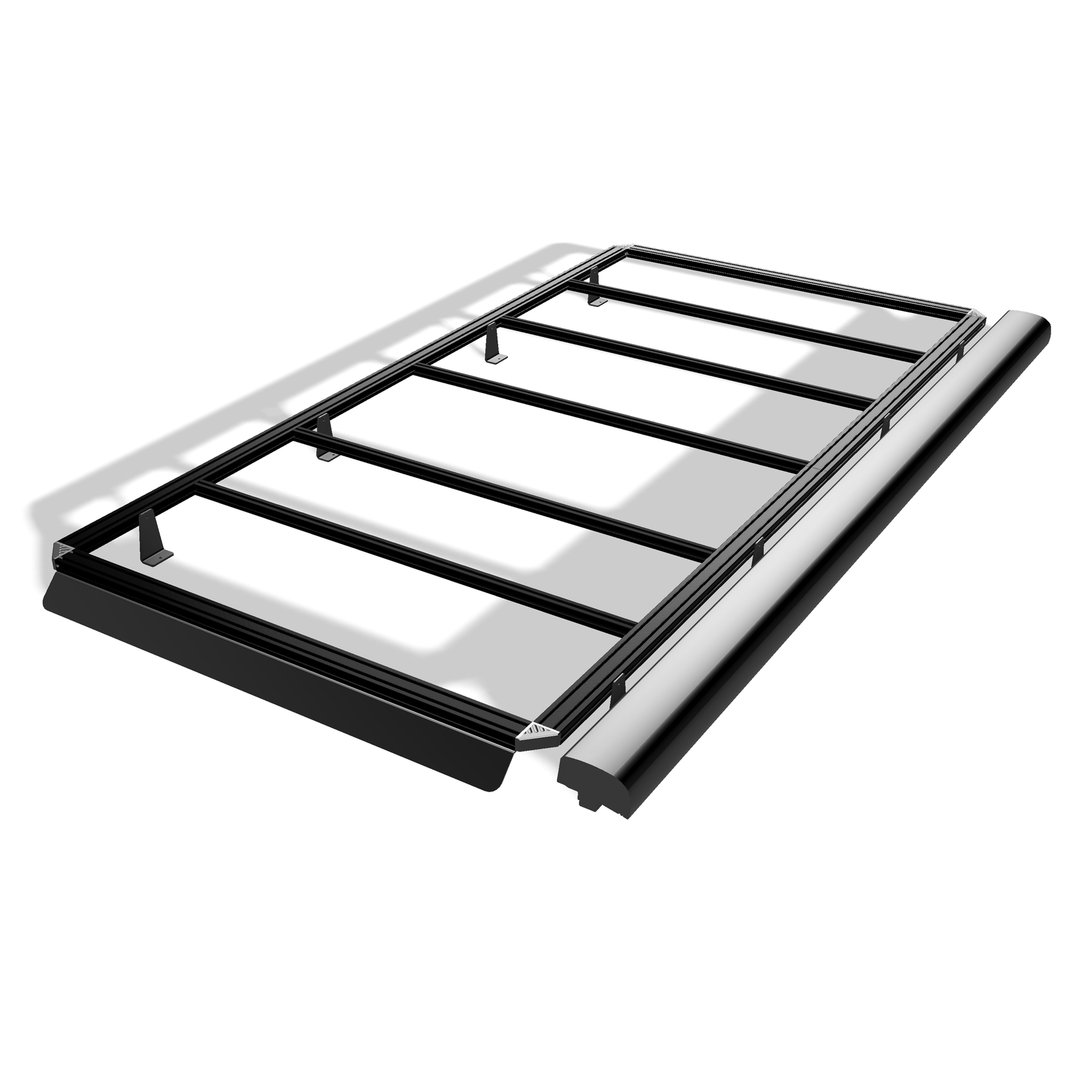 Kombi-Rack aus Aluprofilen passend für VW T5 - T6 und Fiamma F40