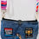 Thumbnail: Women's Power Medium Dark Denim Crossbody Bag