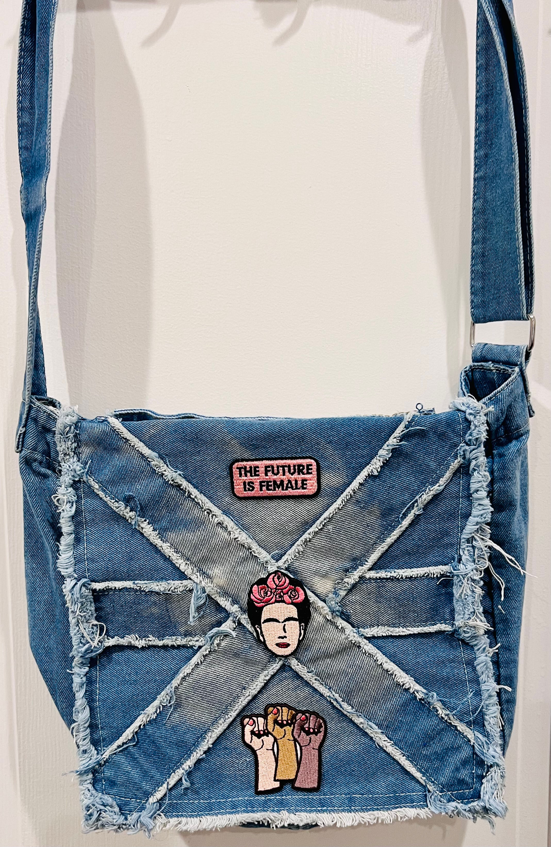Frida Kahlo Flap Front Shoulder Bag