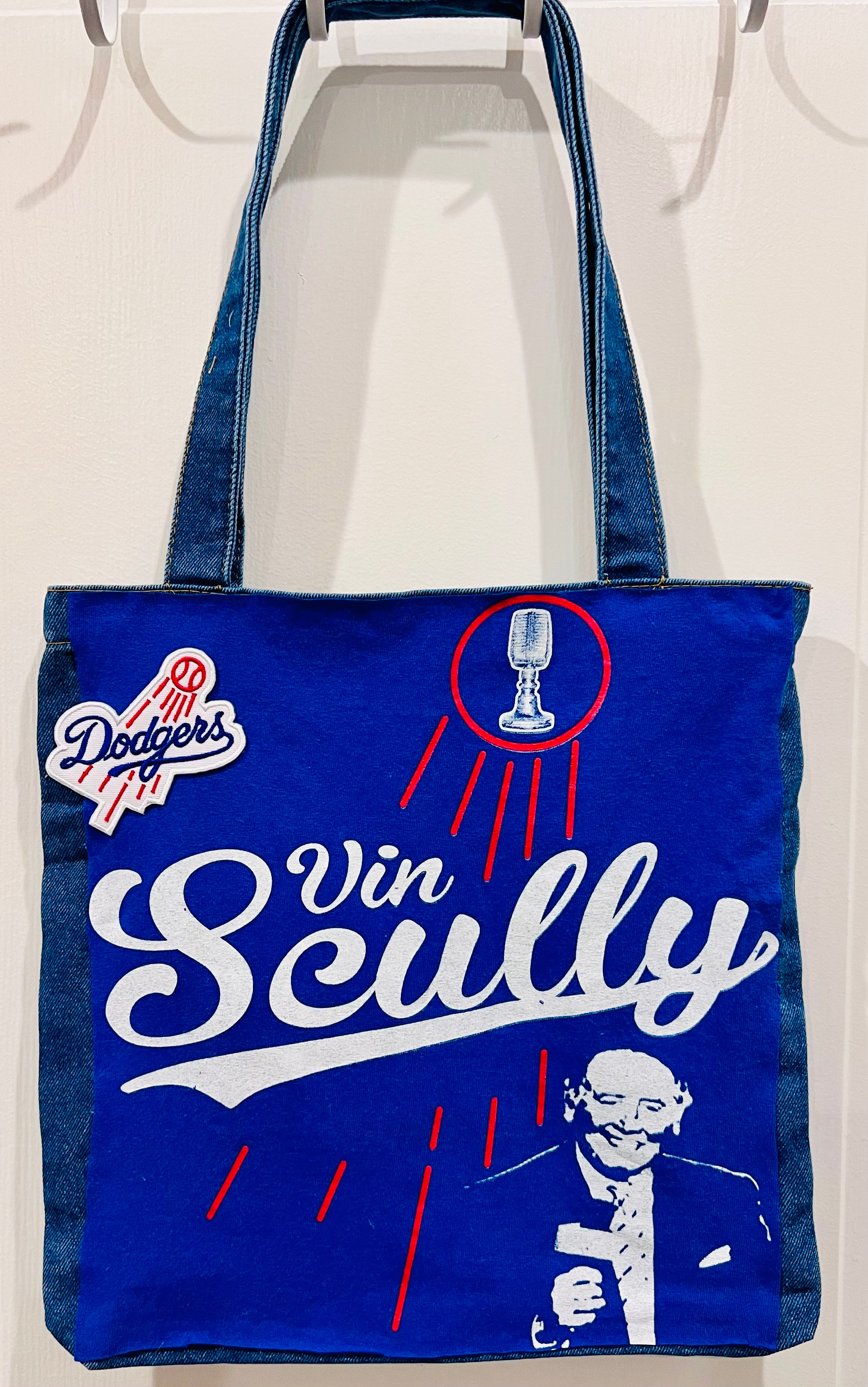 Scully Denim Medium Tote Bag