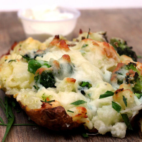 Double Baked Potato Boats