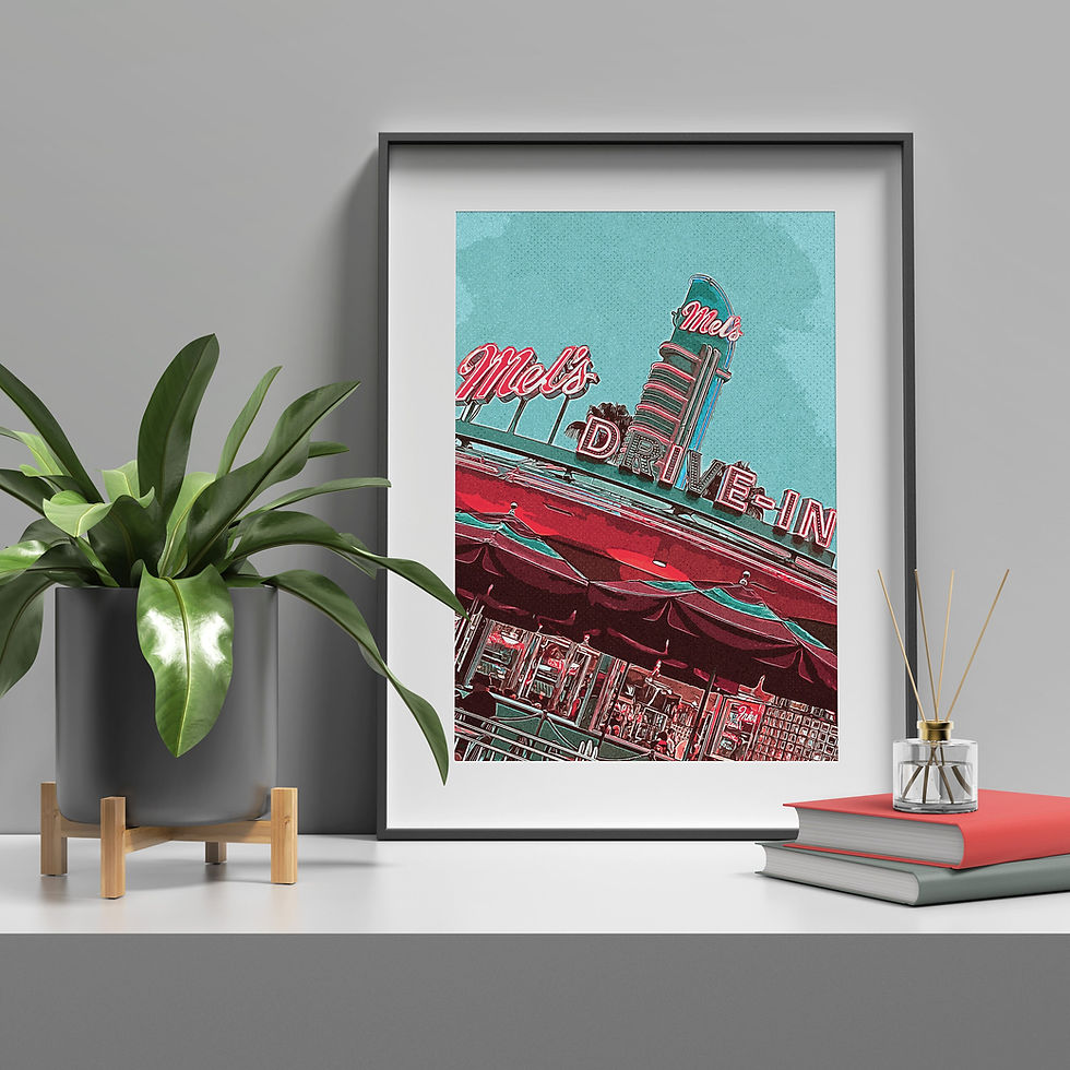 Thumbnail: Halloween Horror Nights Mels Die In Universal Orlando Poster, HHN Poster
