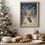 Thumbnail: Nostalgic Christmas Train Winter Scene Wall Art, Snowy Village Holiday Decor, Vintage Christmas Print, Christmas, Polar Expre