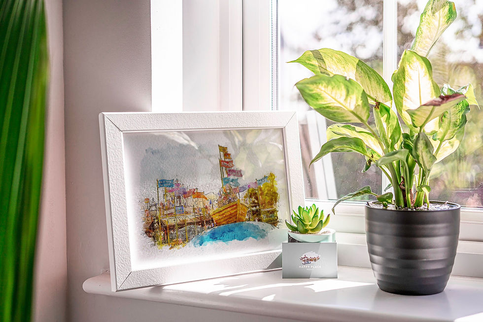 Thumbnail: It's a Small World Watercolour Print, Disney Print,