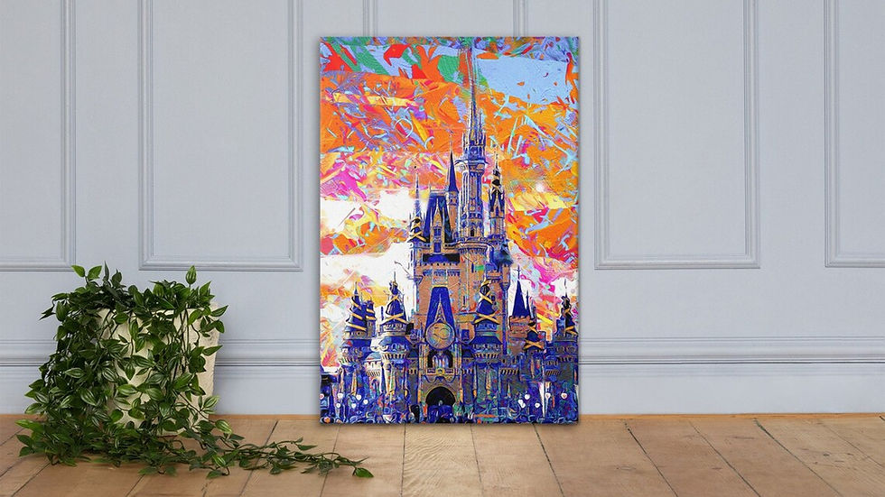 Magic Kingdom Canvas Art
