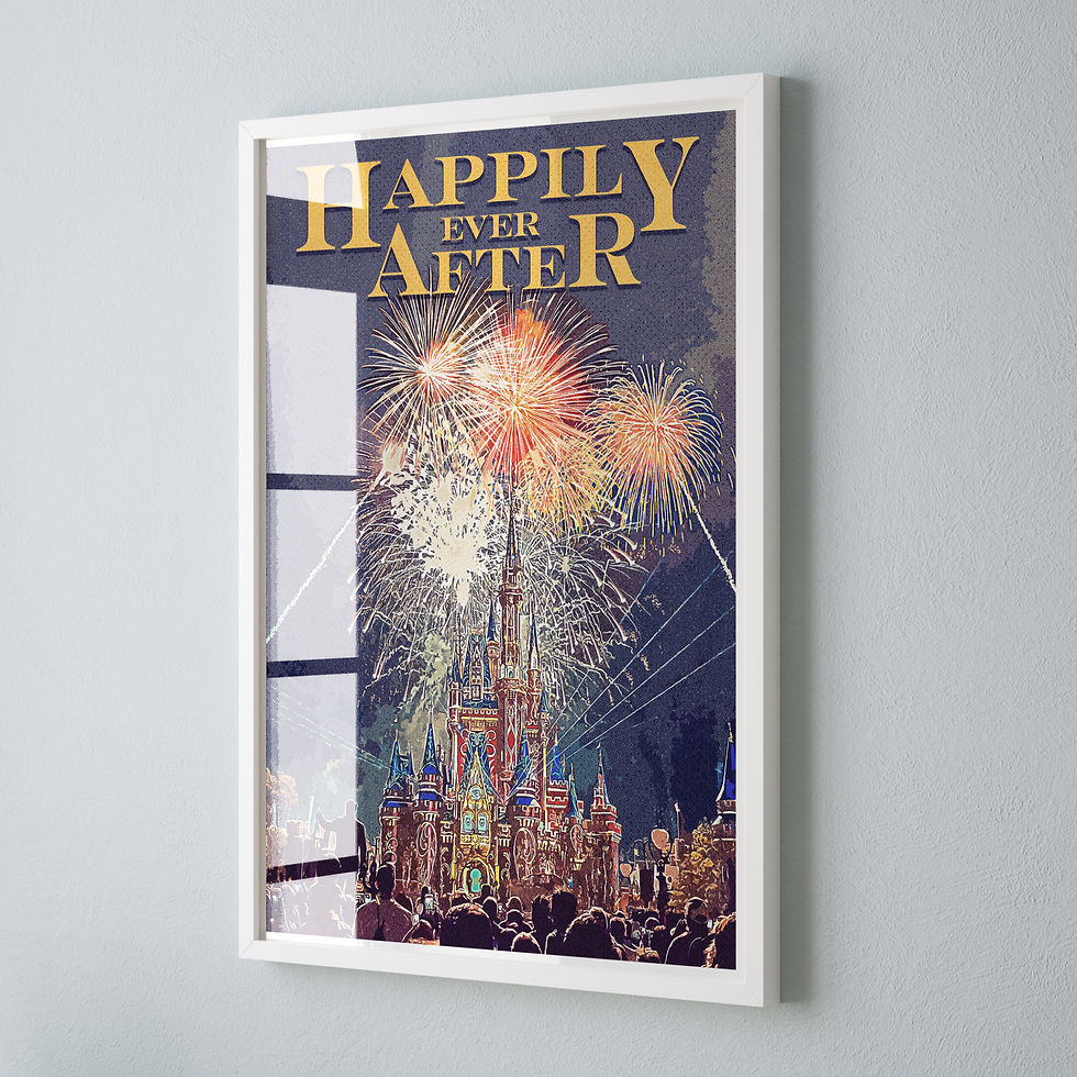 Happily Ever After Disney Poster
