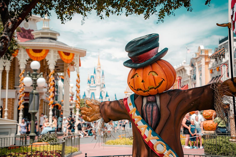Magic Kingdom Halloween Decorations