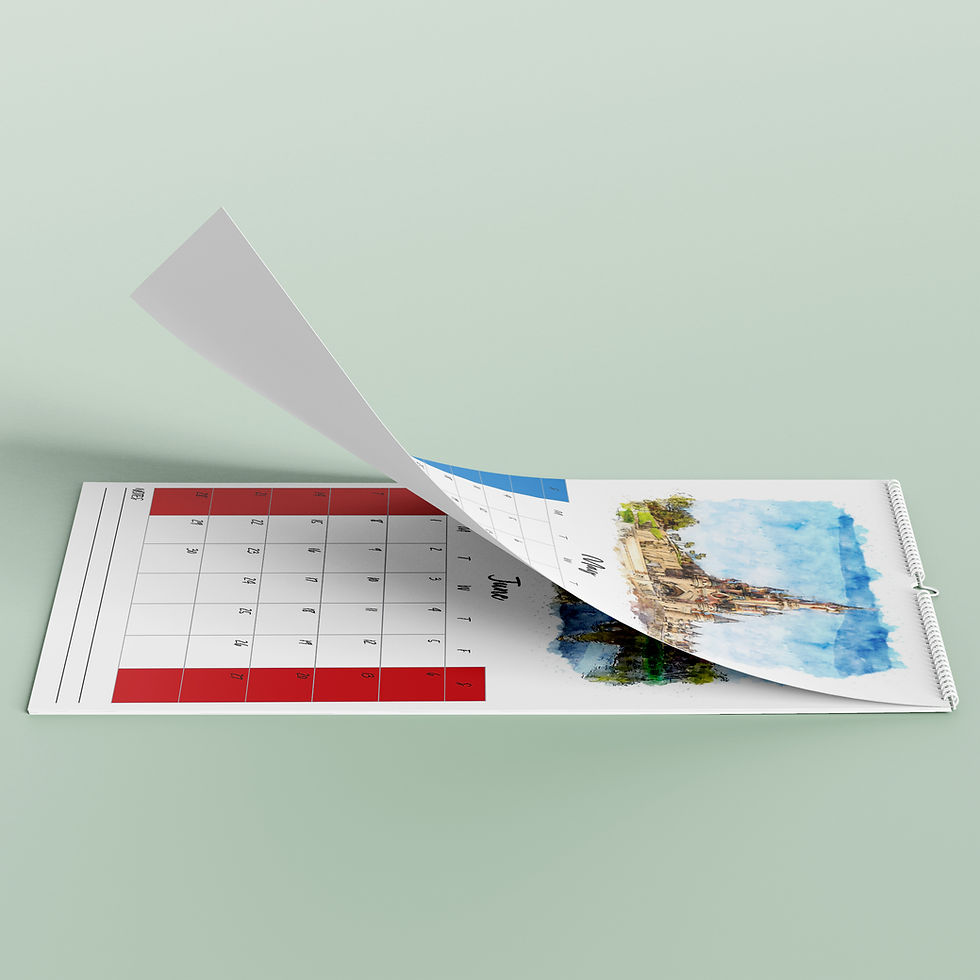 Thumbnail: Disneyland Paris Watercolour Calendar 2026