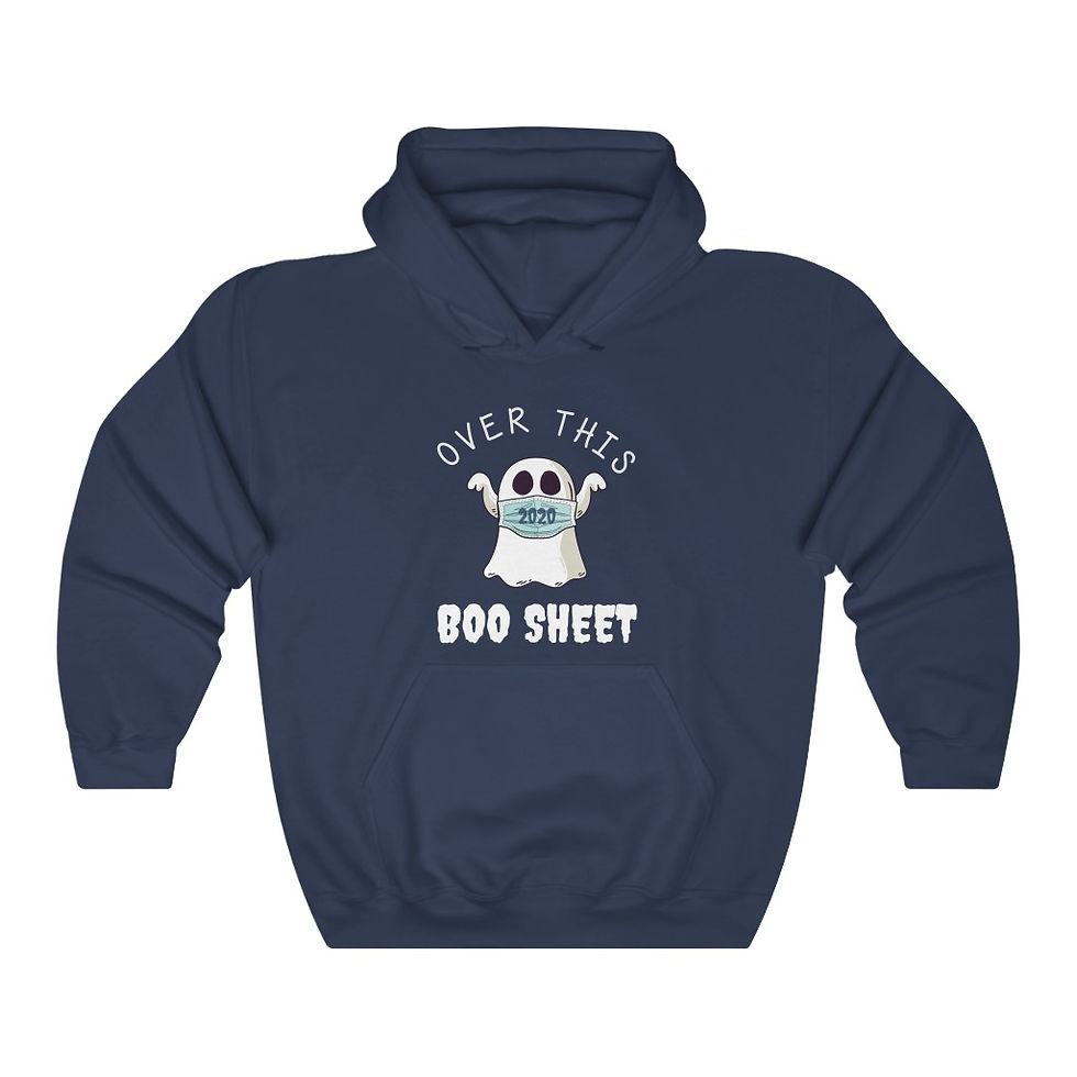 Thumbnail: Over This Boo Sheet - Unisex Halloween Hoodie