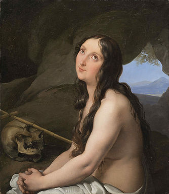 MADDALENA PENITENTE, Hayez..jpg