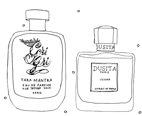 Scent of the Day Diary illustrations