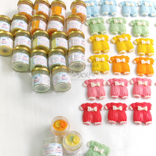 Scented soywax fridge magnet - Candles with a K