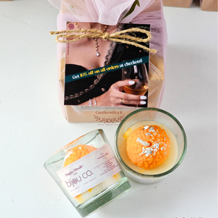 Bijou co Laddoo votive jar candles - personalized return gifts - Candles with a K (2).png