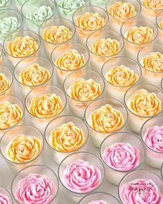 home fragrances - peony votive jar candles